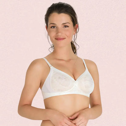 Women’s Wire-Free Cotton Bra (Set of 2)