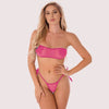 Sexy see through Bandeau lingerie set - Boldlior