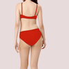 Cherry Hug – Red Cotton Bra &amp; Panty Set - Boldlior