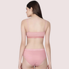 Wire - Free Women&#39;s Cotton Sports Bra Panty Set (2 pack) - Boldlior