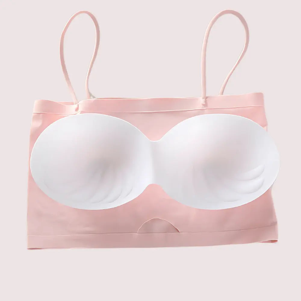 2 Pack Seamless padded crop top bra Snazzyway